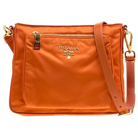 prada orange nylon crossbody bag|prada nylon shoulder bag price.